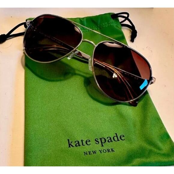 NWOT Kate Spade Aviator Sunglasses - Picture 11 of 13
